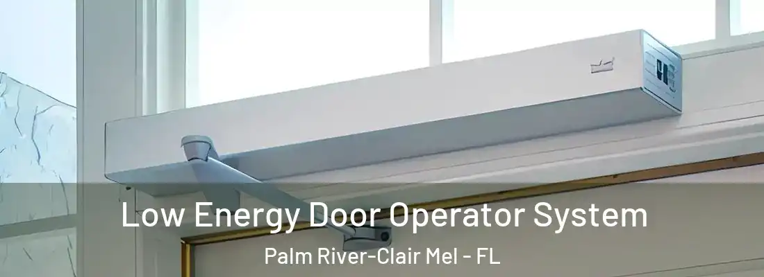  Low Energy Door Operator System Palm River-Clair Mel - FL