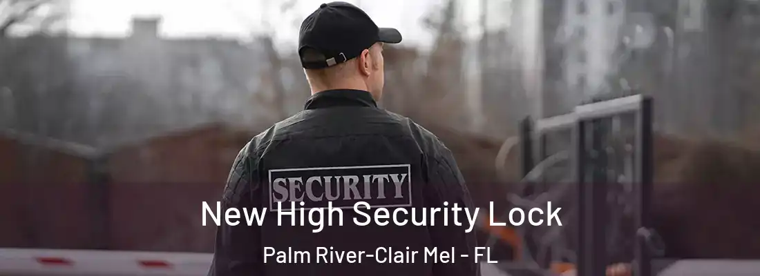  New High Security Lock Palm River-Clair Mel - FL