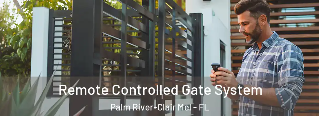  Remote Controlled Gate System Palm River-Clair Mel - FL